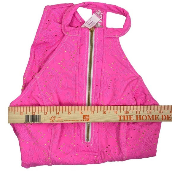 LoveShackFancy Pink One Piece Swimsuit - Picture 11 of 16